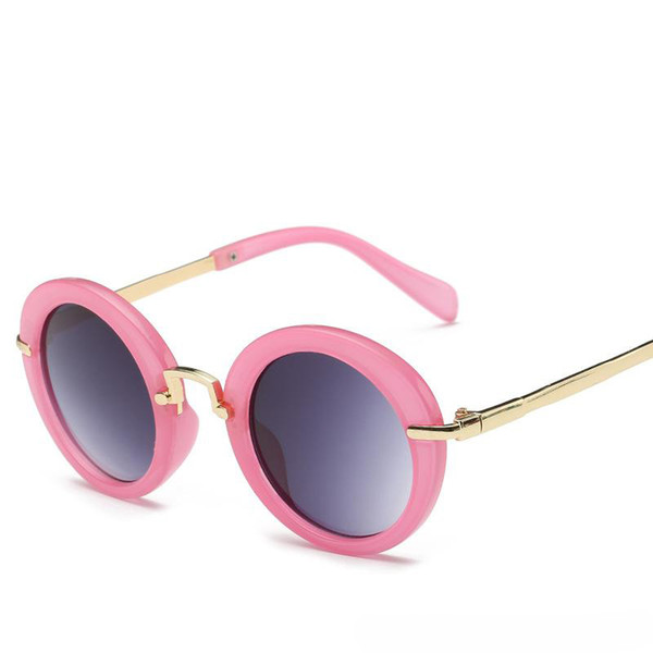 2019 Kids Sunglasses for Girls Boys Children Glasses Classic Fashion alloy Baby Eyewear Beach Outdoor Sport Goggle Oculos