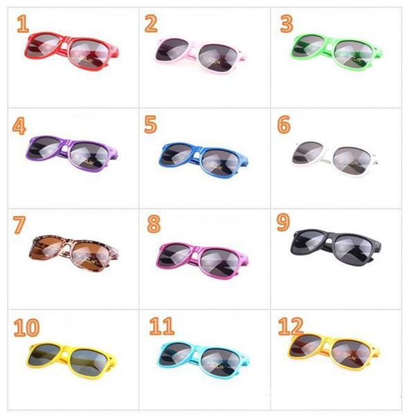 Free DHL Shipping ins mixed colors kids sunglasses classic style sports women and men modern beach sunglasses Multi-color sunglasses