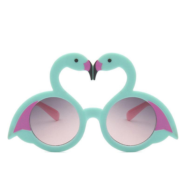 Kids Sunglasses Children Swan Shaped Frame Sun glasses For Boys Girls Brand Fahsion Kids Shades Eyewear For Party