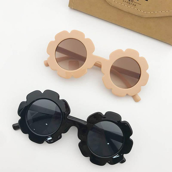 Summer New Fashionable Baby Kids Accessories Sunglasses Kids Sunglasses Floral boys Sunblock glasses baby girls Glasses good quality