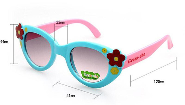 birthday gifts for girls flower sunglasses for girls children decoration kids girls sunglasses kids plastic frame sunglasses in stock