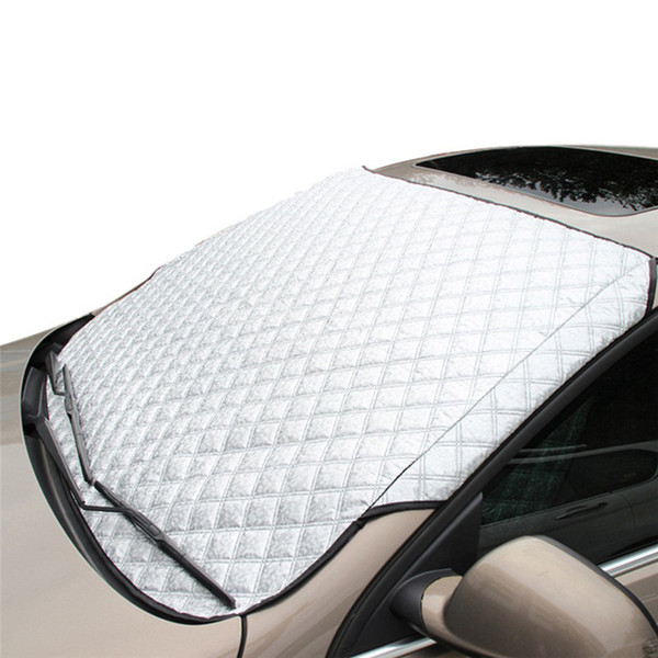 147CM Car Window Sunshade Car Covers For SUV And Ordinary Sun Shade Reflective Foil Car Windshield Anti-UV