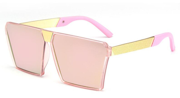 2019 Pink Kids Square shape Sunglasses New fashion children's sunglasses personalized children's sunshade Pink Kids sunglasses wholesale