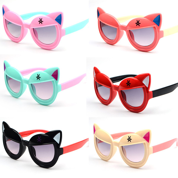 Kids Sunglass Toys Cartoon Cat Sun Glasses Customized children's Glass Toys With High Quality Kids' Sunblocks