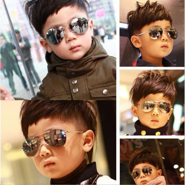 Children Girls Boys Sunglasses Kids Beach Supplies UV Protective Eyewear Baby Fashion Sunshades Glasses Free Shipping