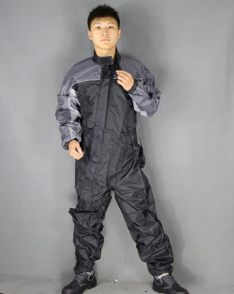 Waterproof Conjoined Raincoats Motorcycle bicycle Overalls Raincoat Men Jumpsuit rain suit Women Reflective strip Rainwear CW233