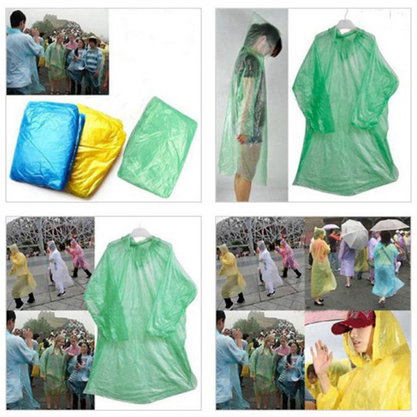 Disposable Raincoat Plastic Ball Key Chain Disposable Raincoats Traveling Hiking Camping Emergency Rainwear LJJA3785--3