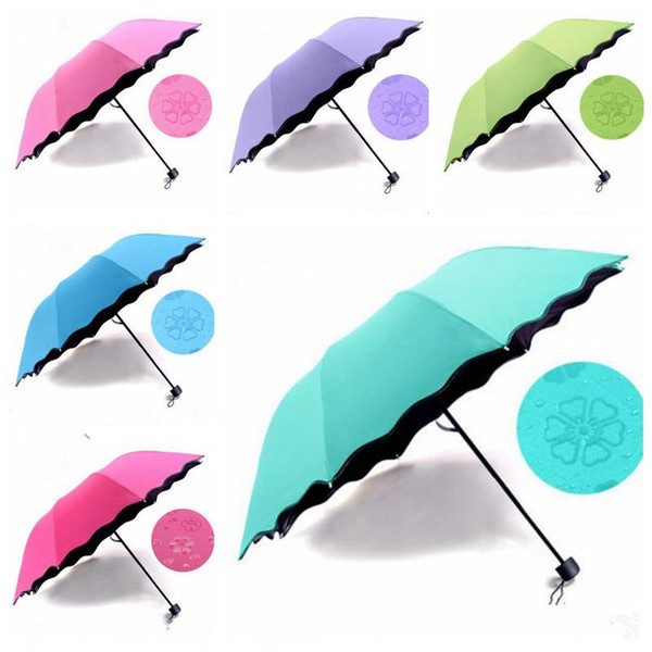 Umbrellas Full Automatic Umbrella Unisex 3 Folding Light Durable 8K Strong Umbrellas Kids Rainy Sunny Umbrellas Outdoor Gadgets TLZYQ893