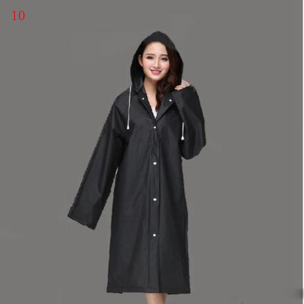 New outdoor hooded one-piece adult raincoat processing custom waterproof rainproof raincoat rain cover for men women