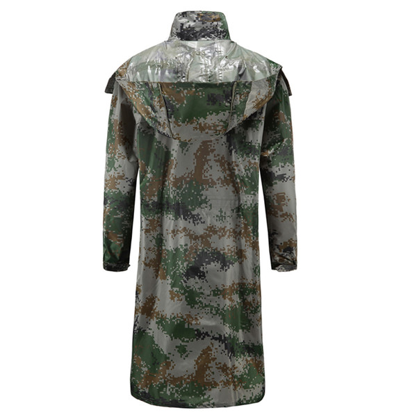 Men Rain Coat Women Waterproof Long Poncho Motorcycle Raincoat Men Camping Fishing Overalls Militar Chubasquero Rainwear 70A0253