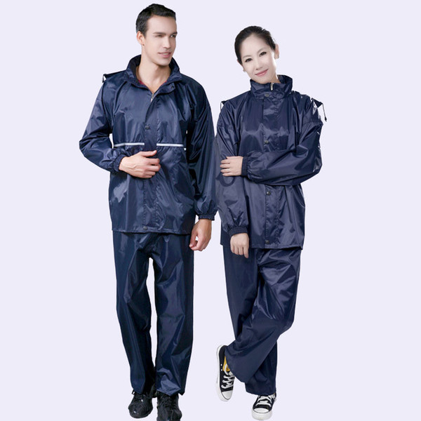 Waterproof Rain Gear RAINPROOF Professional Outdoor Raincoat Thicker Heavy Water Gear Hiddenhat Fashionable Sportswear