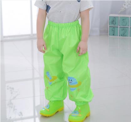 Baby rain pants boys and girls children's children's children's waterproof pants can be equipped with raincoat