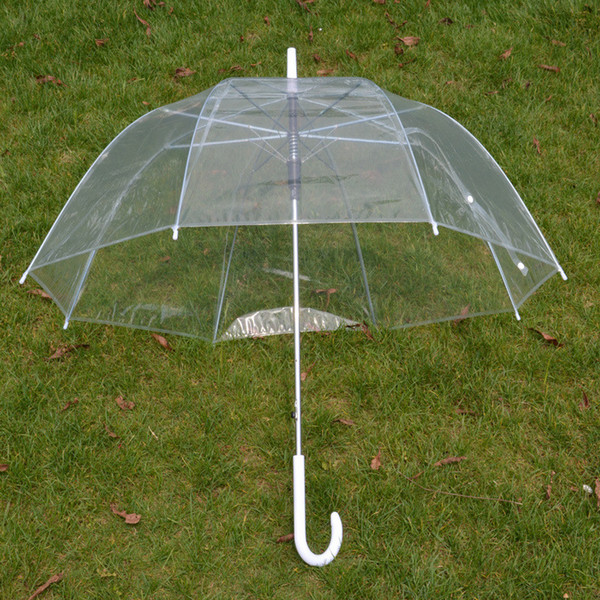 Clear Cute Bubble Deep Dome Umbrella Gossip Girl Windproof Umbrellas Transparent Apollo Mushroom Umbrella Wedding Party Decor A42302