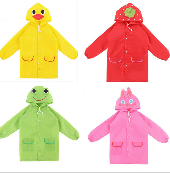 Wholesale Raincoat,High quality children's raincoat,Cartoon raincoat for students of animal model