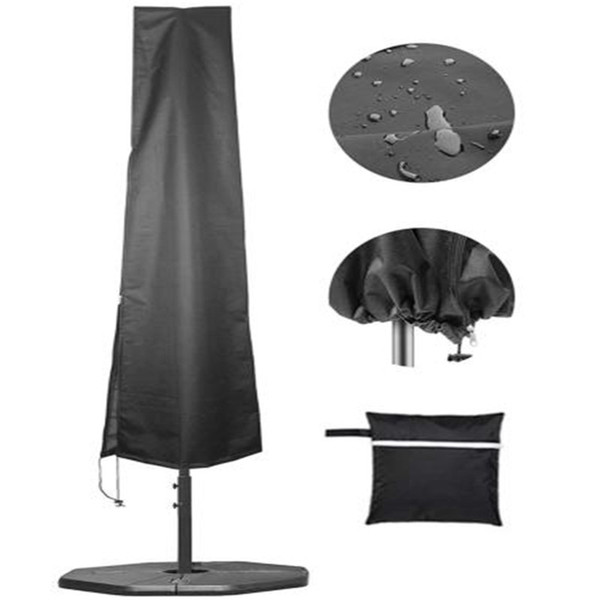 Parasol Cover Extra Large Parasol Umbrella Cover Waterproof Outdoor Patio Zipper high quality Rain