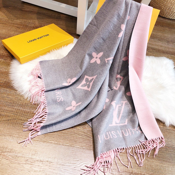 flower printed cashmere scarf Winter Warm Fashion Large Scarves Faux cashmere plaid scarf women autumn winter thick warm shawl