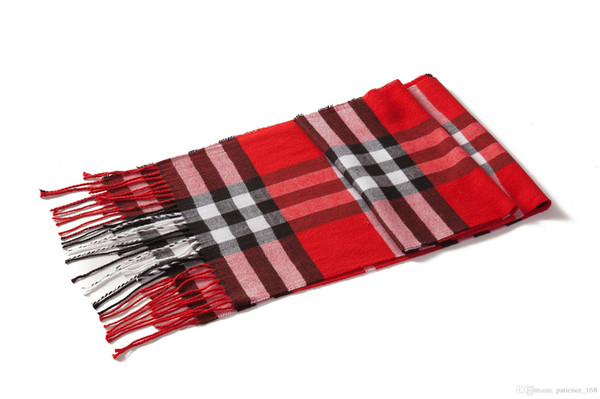 plaid scarf 2018 New style hot selling winter soft Imitation cashmere scarf all-match baby warm plaid boy and girl scarf 6 colors free ship