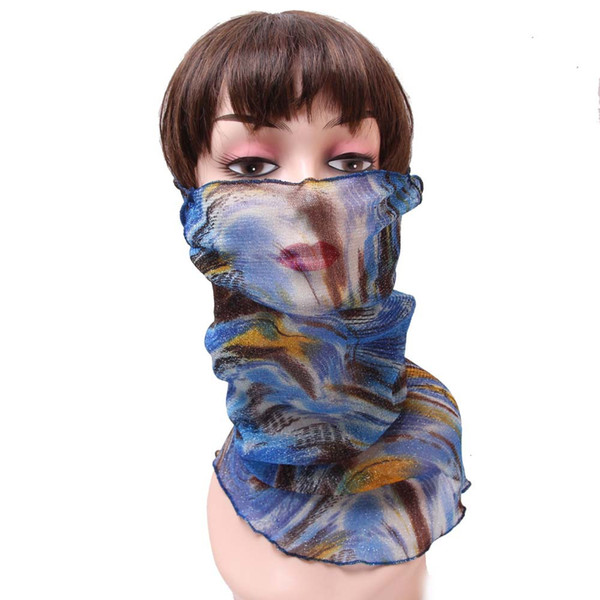 17 colors Women Bandanas Scarves Multifunctional Magic Turban Sunscreen Ethnic Magic Scarf New neckerchief