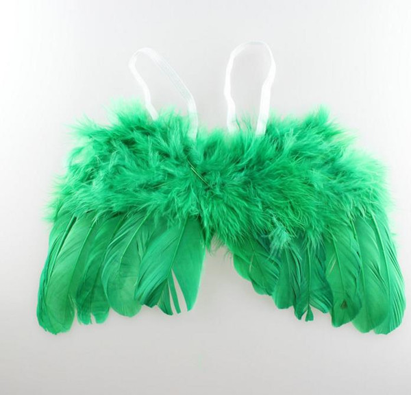 Newborn Baby Wings Costume Photo Angel Prop Outfits Angel Feather Wings Wraps kids cosplay props gift several colors for chose