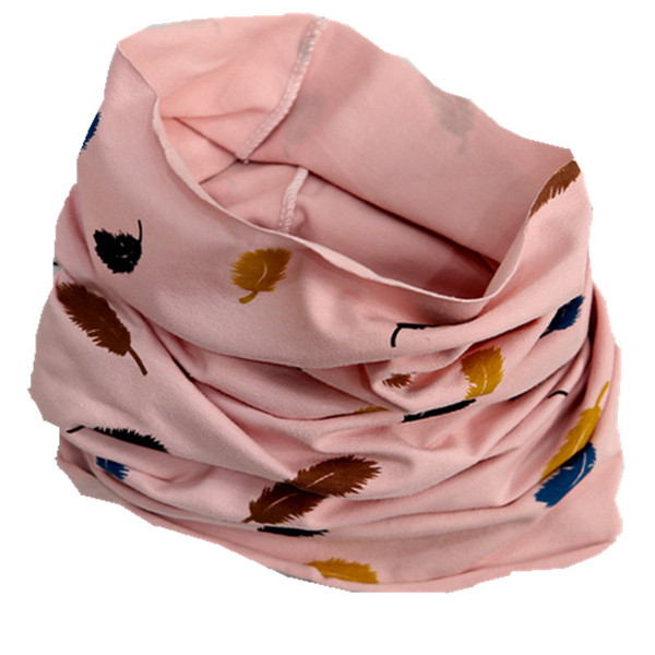 new coon soft boys girls scarf cartoon feather star car bow baby o ring collars children accessories kids neck wear scarves