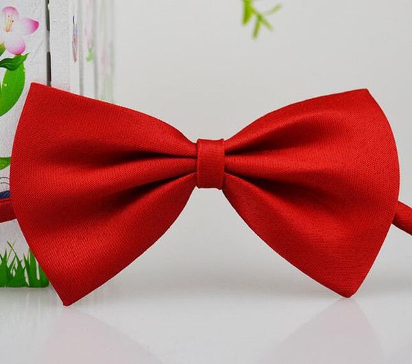 Kids Ties Fashion Accessories Boys Bow Silk Ties Baby Bowties Photography Props General Pure Color Performance Ties Accessory