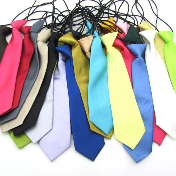 Halloween Christmas children Ties fashion Candy colors tie Party dress up Children Neck Tie 26 colors 27*6.5cm C6