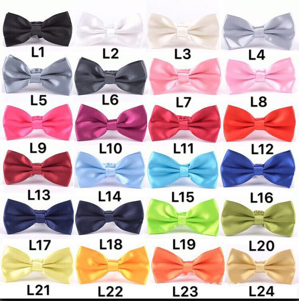 35 color bow tie Wedding Party Women and gentleman bow Neckwear Children Kids Boy Bow Ties mens womens fashion accessories wholesale B11