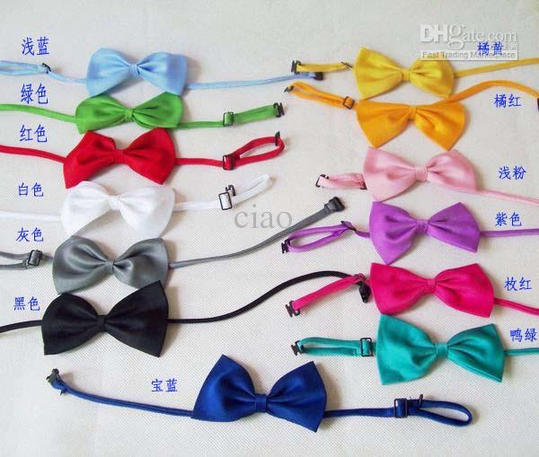 Fashion Babys Tying Bow Ties Boys Ties Necktie Neck Ties Silk Tie Boy Bow Tie Girls Bow Ties Kids