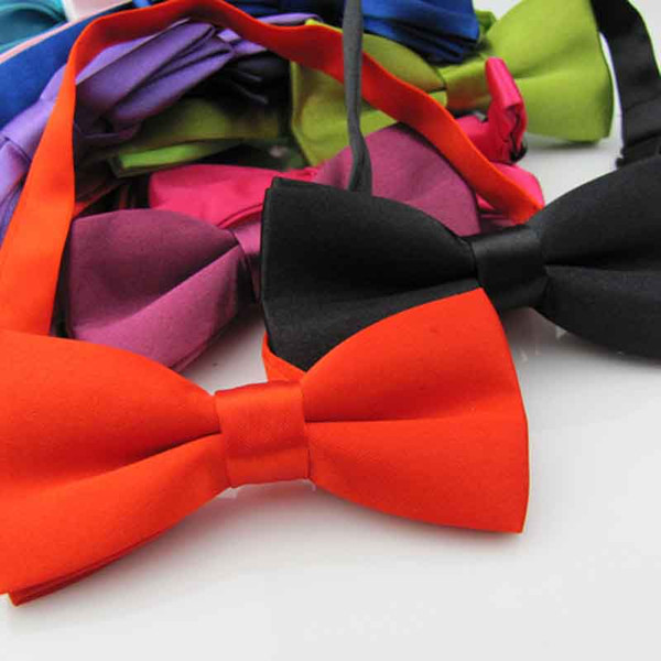 Baby tie Large Solid Cheerleading Ribbon Bows Grosgrain Cheer Bows Tie With Elastic Band/Girls Rubber Hair Band Beautiful bow tie C23