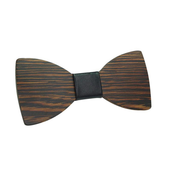 Mens Bow Wooden Tie Butterfly Male Wooden Bowties Boys Party Shirts Clothes Bowties Ties Collar