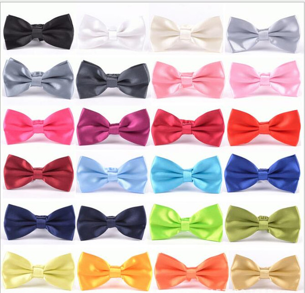 bow tie Men Wedding Party black red purple bowties Women Neckwear Children Kids Boy Bow Ties mens womens fashion accessories wholesale TO433