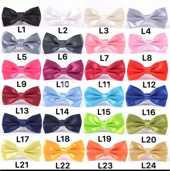 35 color bow tie Wedding Party Women and gentleman bow Neckwear Children Kids Boy Bow Ties mens womens fashion accessories wholesale