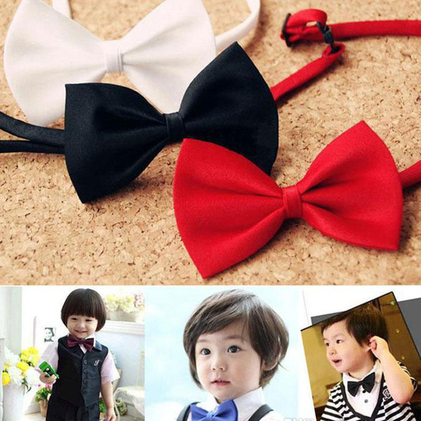 Wholesale New Fashion Baby Bows kids' neck Tie boys' Children's Ties bowties Children's Accessories Free Shipping