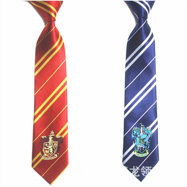 Kids Stripe Ties fashion Children Necktie Harry Potter college styles no badge neck ties baby boys girls cosplay party ties 300pcs T1G132