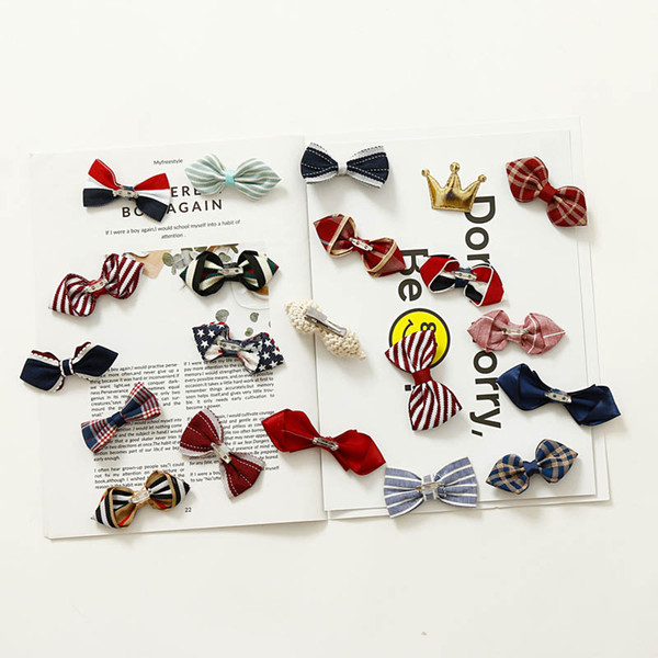 Korean Children Bow Tie stripe kids Bow Tie bowknot boys necktie Fashion Child bow-tie boys Neck Tie kids fashion accessories A3844