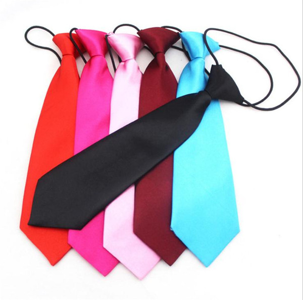 Halloween children Ties cotton fashion Candy colors tie Party dress up Children Neck Tie 14 colors 28*7cm TO881