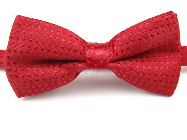 Kids jacquard dots bow tie school uniform accessory props boys girls opening ceremony school opening day performance bowknot ties