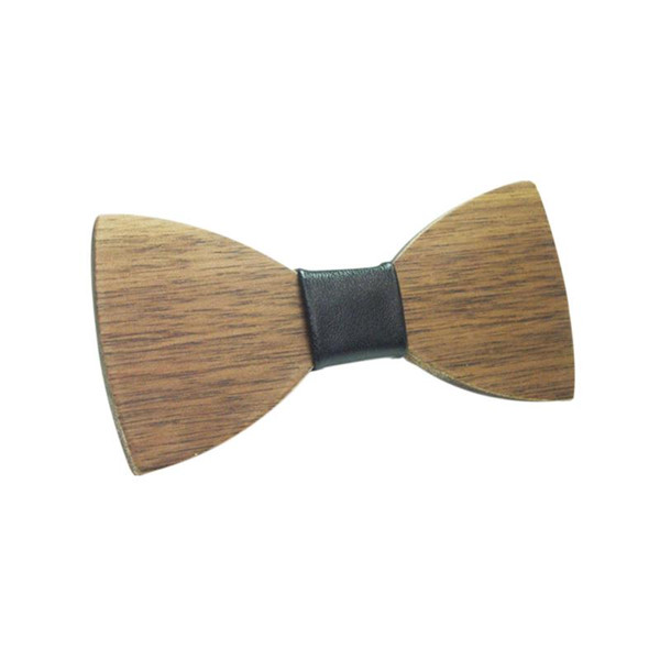 Fashion Children Boys Wooden Bow ties Kids Bowties Butterfly Cravat Wood ties