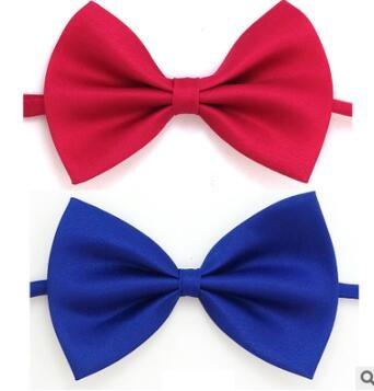 Kids bowknot ties Pet tie children party birthday gifts cute bow red yellow blue black wine red 20 colors 222