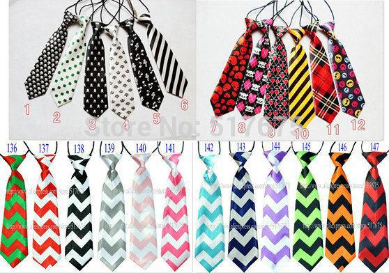 free shipping baby/kid/children ties neck tie ties Boys Girls tie 20pcs/lot silk print necktiesColors can choose