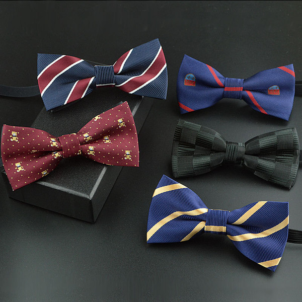 2017 Children's bow tiefashion baby bow tie wholesale Stripes Party