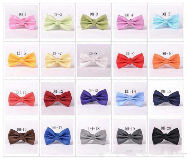 20 styles High quality Fashion Man and Women printing Bow Ties Neckwear children bowties Wedding Bow Tie