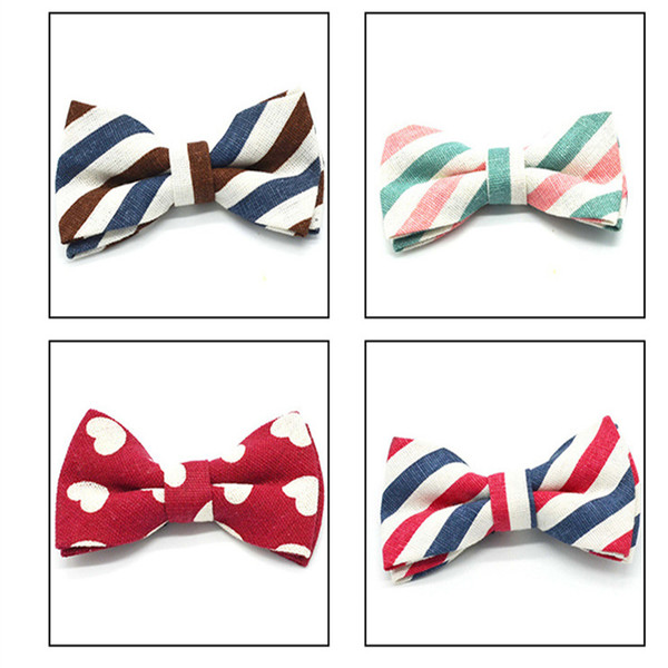 Children Bow Tie Baby Kid Clothing Accessories Student Boys Gentleman Adjustable Suit Shirt Neck Tie Bowknot Dot LE195