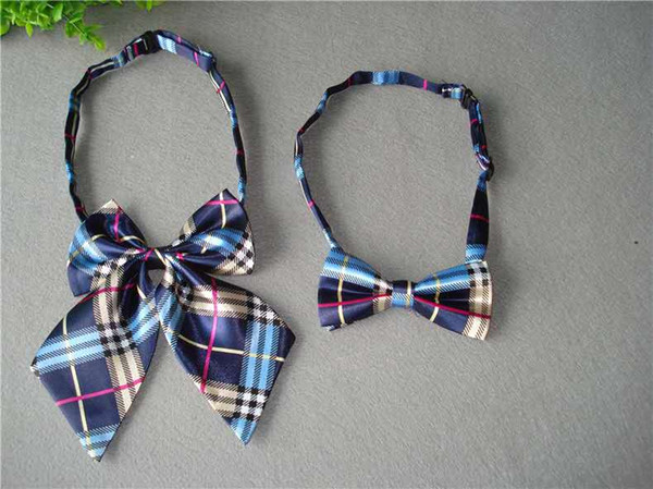 Trendy children's decorative collar flower bow tie primary school kindergarten class uniform school wind college bow tie suit shirt girl