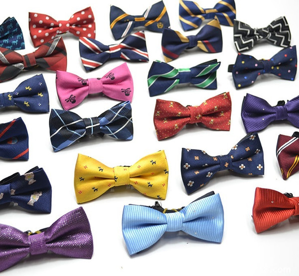 Bow tie children handsome Boomer Korean and new fashion jacquard tie