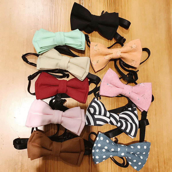 Fashion Children Bow Tie bowknot handwork kids Bow Tie boys necktie Girls Bowtie Children Neck Tie Wholesale 13color A3521