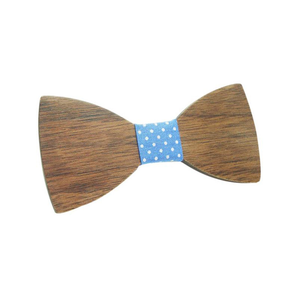 New Fashion Kids Boys Wooden Bow ties Kids Bowties Butterfly Cravat Wood Ties Colors