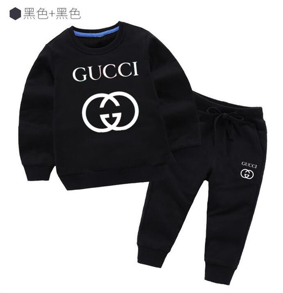 Classic Luxury Logo Designer Baby t-shirt Pants coat jacekt hoodle sweater olde Suit Kids fashion Children's 2pcs Cotton Clothing Sets GA222