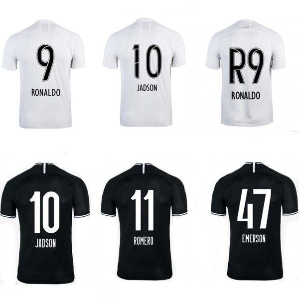 2019 corinthians kids kits camisas de futebol JADSON RONALDO SOMOZA CLAYSON JANDERSON football shirts home away soccer jerseys