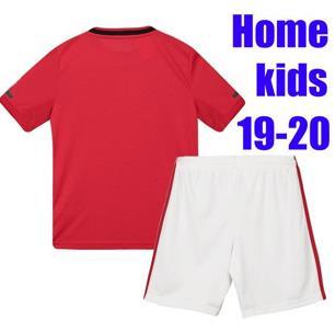 19 20 soccer jersey men home Thailand kids POGBA kit jerseys Utd LINGARD RASHFORD 2020 football shirts uniforms